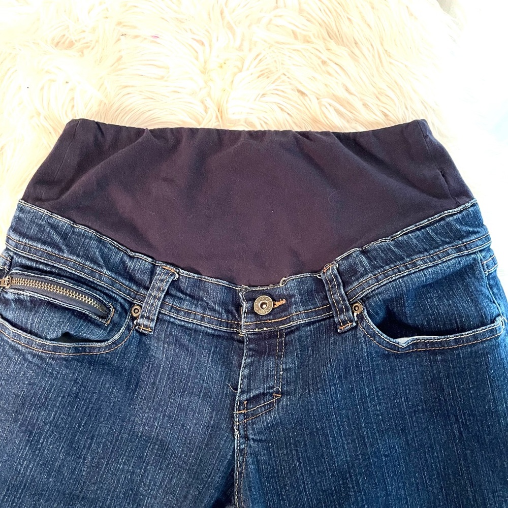 Natalie T Maternity jeans, size L.